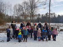 Jak co roku, podczas zimy, koniecpolscy leśnicy udali się z wizytą do pobliskich przedszkoli.