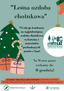 6 edycja naszej "LEŚNEJ OZDOBY CHOINKOWEJ"