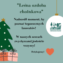 Wyniki VI edycji konkursu na "Leśną Ozdobę Choinkową"